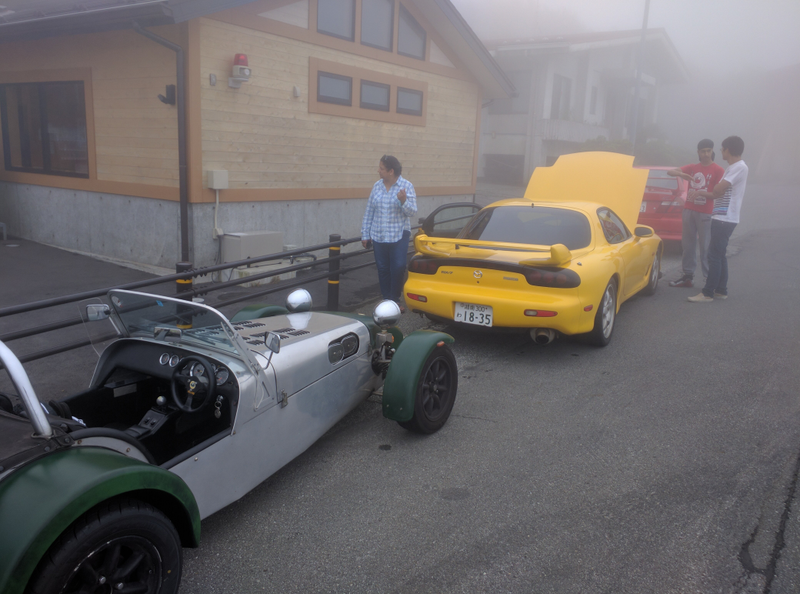 The other driver was a big fan of rotaries and having just as good of a time as I was. Remarkably, his parents appeared to be enjoying themselves as well.